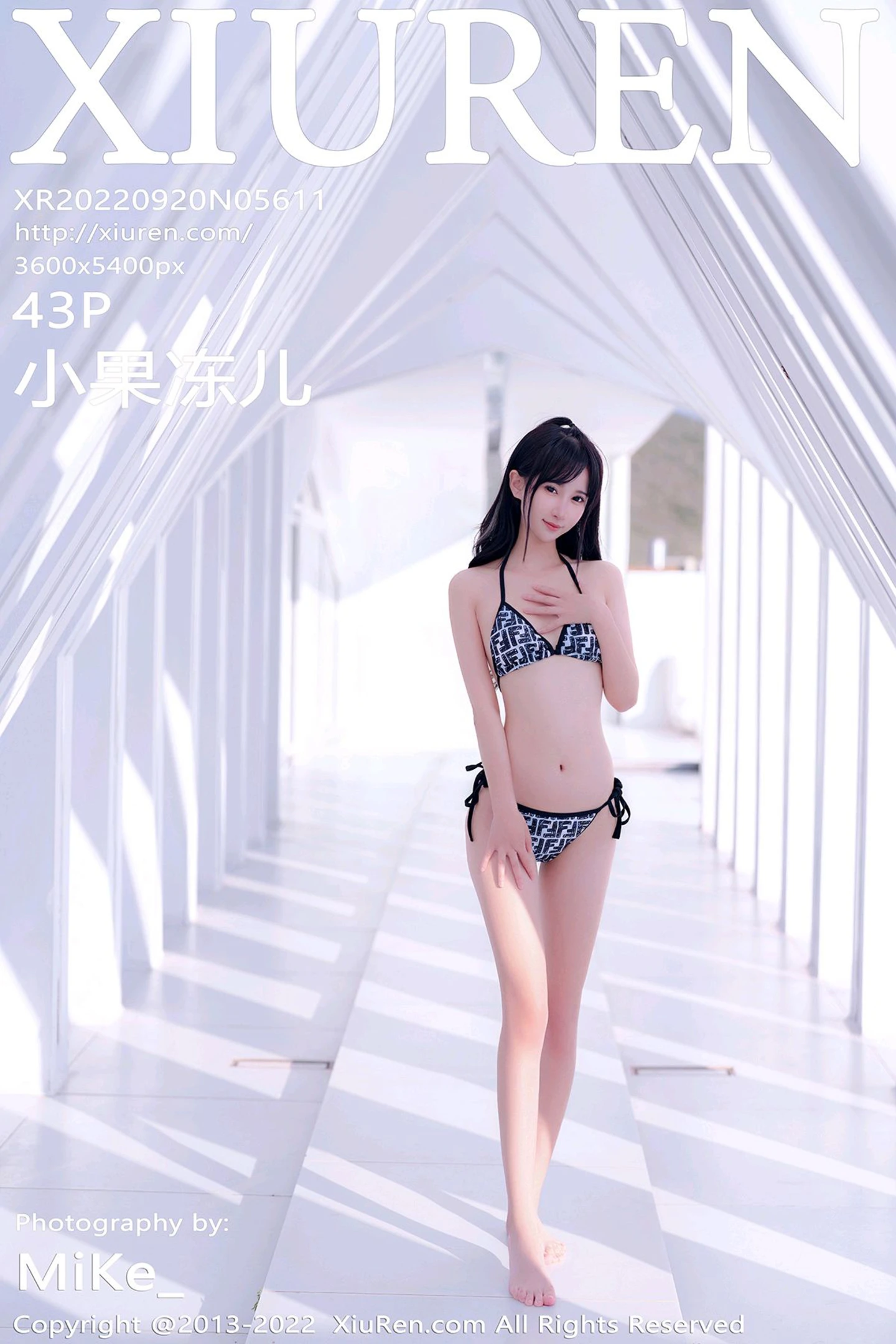 [XiuRen秀人网]No.5611_女神小果冻儿大理旅拍性感黑白比基尼秀完美身材迷人诱惑写真43P-秀人网 - XiuRen.Space